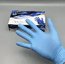 Gants nitrile Bleu ALDENA non-poudrés (100 pcs)