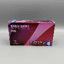 Gants nitrile Rose ALDENA non-poudrés (100 pcs)