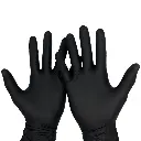 ALDENA Zwarte nitril handschoenen, poedervrij (100 stuks)