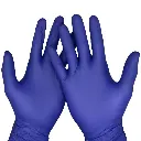 Gants nitrile Indigo ALDENA non-poudrés (100 pcs)