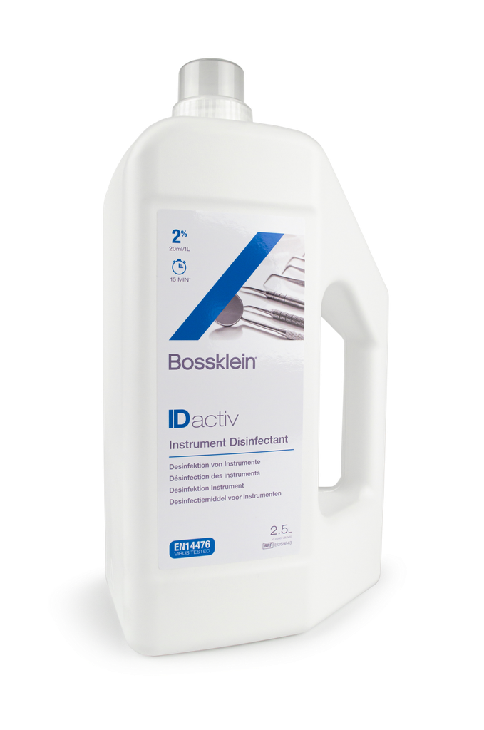 IDactiv Désinfectant pour instruments 2,5 litres avec bouchon doseur