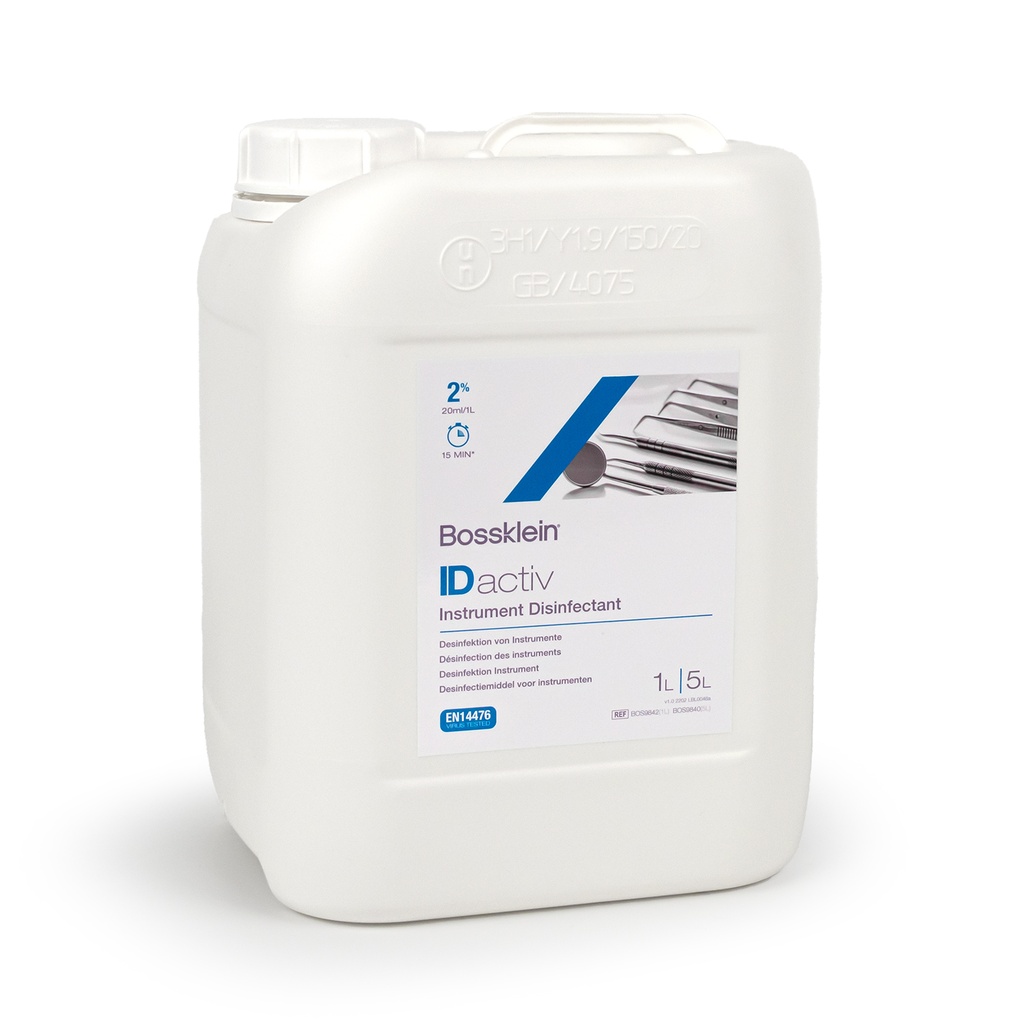 IDactiv Désinfectant pour instruments Recharge de 5 litres