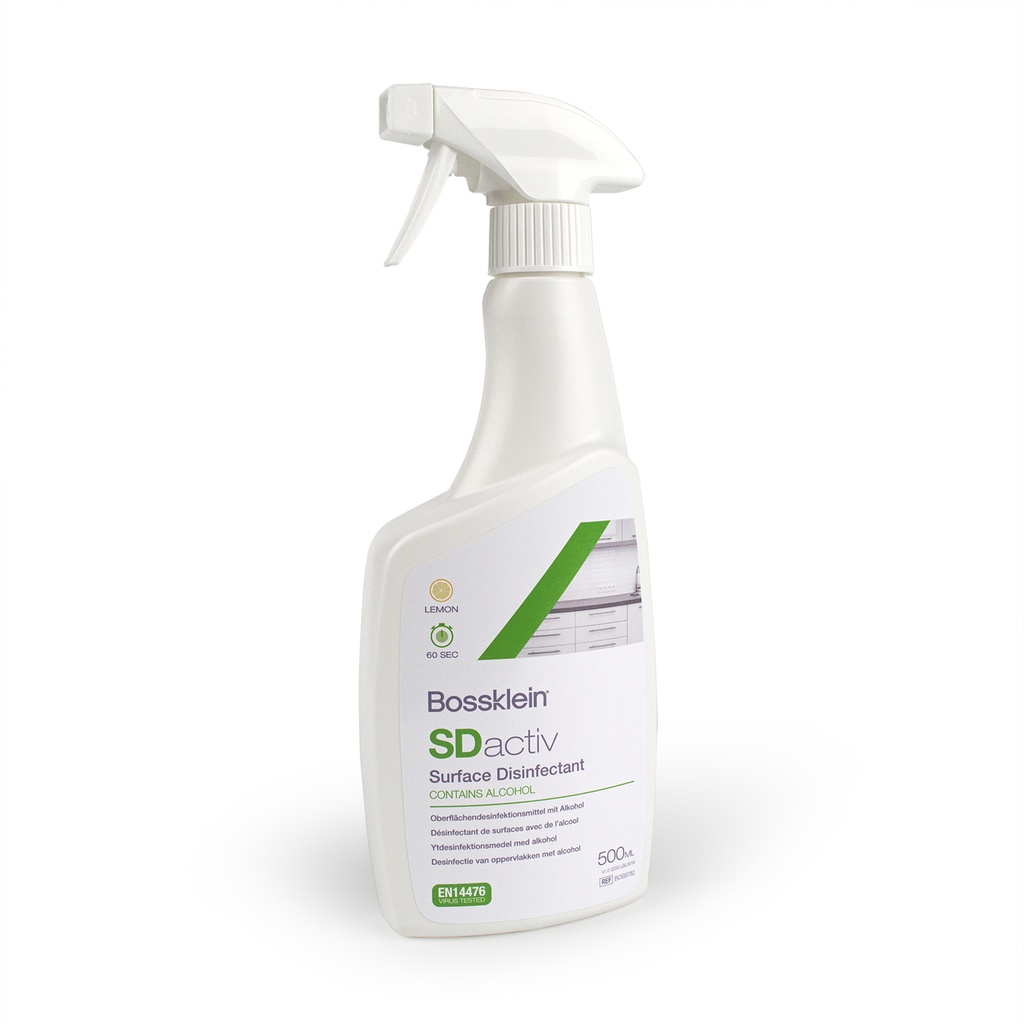 SDactiv Désinfectant de surface 500ml avec gâchette Citron