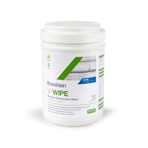 [BOS1000] V-WIPE Tubes de 160 lingettes Ultra Premium Citron