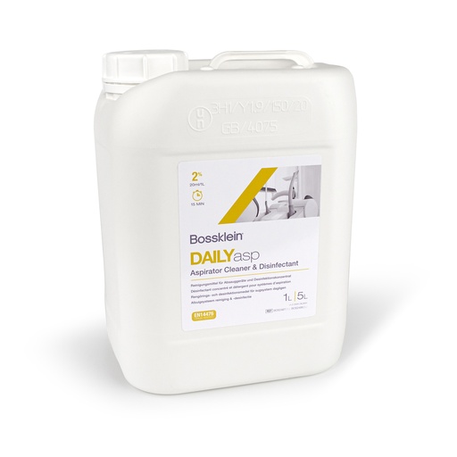 [BOS2488] DAILYasp Désinfection pour aspiration Recharge de 5 litres