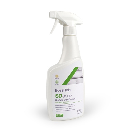 [BOS9782] SDactiv Oppervlaktedesinfectiemiddel 500ml met trekker Citroen
