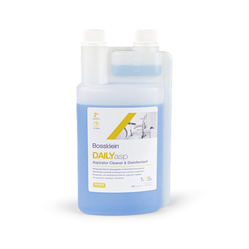 [BOS2487] DAILYasp Aspiration nettoyant et désinfection 1 Litre Bouteille de dosage