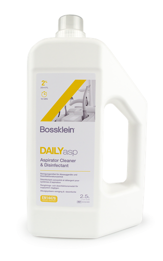 [BOS2489] DAILYasp Aspirator Cleaner and Disinfectant 2.5 Litre with Dosing Cap